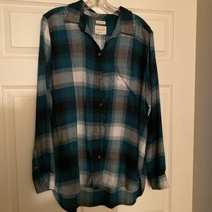 American eagle plaid shirt xl